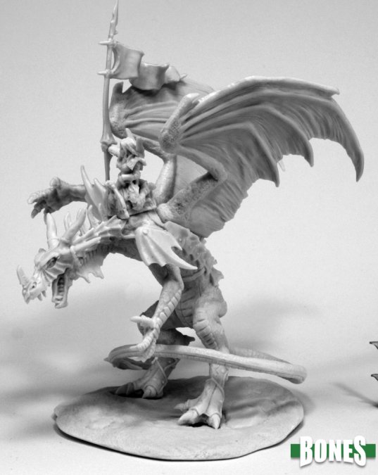 Reaper 77557: Kyra & Lavarath (Dragon and Rider)  Plastic Miniature